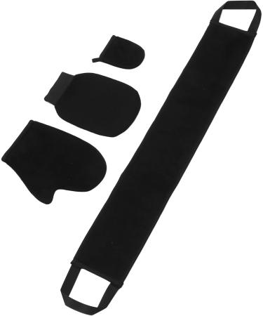 Kit applicateur de gants autobronzants double face kit de gants autobronzants avec exfoliant et applicateur de lotion pour le dos tissu de bronzage doux et respectueux de la - Buy Online on GoSupps.com