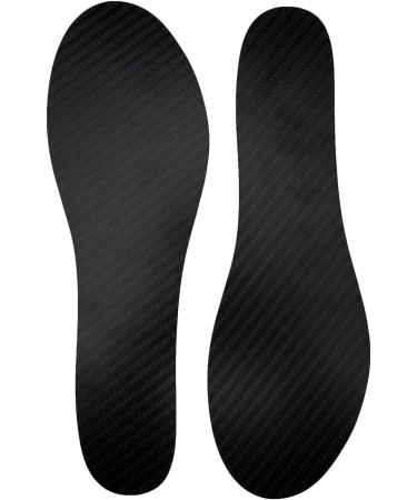 Carbon Fiber Insole for Hallux Rigidus & Turf Toe - Rigid Sole Shoe Inserts for Sports & Hiking (Men's 6-6.5 Black - Buy Online on GoSupps.com