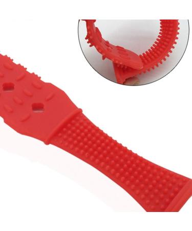 Milist 2 Massage Bars Gua Sha Scraping Hammer - Red Acupoint Massager for Body & Back Health Care - Buy Online on GoSupps.com