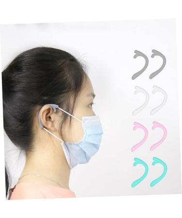 Frcolor 12 Pairs Adjustable Mask Accessories - Anti-Strangulation Clips & Hooks for Comfortable Face Cover Wear - Buy Online on GoSupps.com