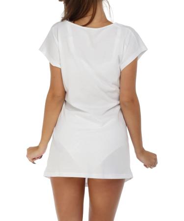 MYSANITY Cotton Birth Shirt for Women in White - Size M - Buy Online on GoSupps.com