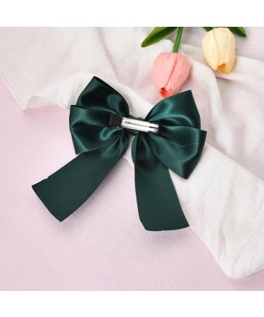 Green Barrette Hair Clips for Women Bowknot French Barrette for Girls St. Patrick's Day Hair Accessories for Party Carnival Saint Bow Hair Clip - Buy Online on GoSupps.com