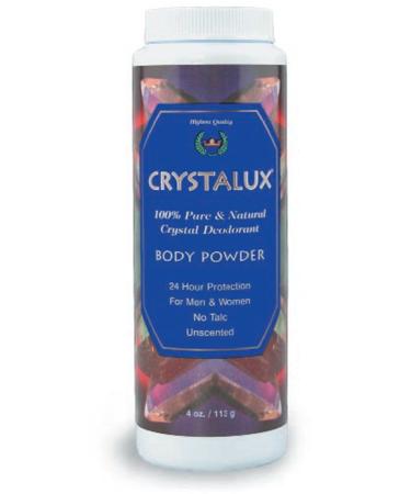 Crystalux Crystal Body Powder 4 Ounces