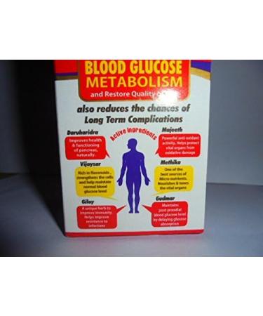 BGR-34 Tablets - Natural Herbal Blood Glucose Metaboliser by C.S.I.R - Buy Online on GoSupps.com