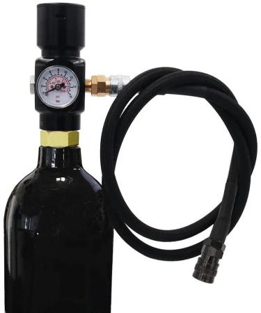 Vavoger Mini Sef Paintball Co2 Pressure Regulator - 1500psi Input, 0-130psi Output - Buy Online on GoSupps.com
