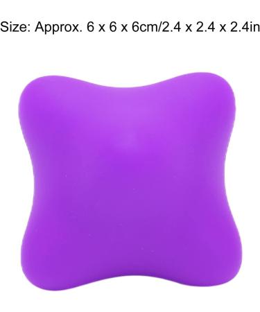 Buy Purple Hexagonal Silicone Reaction Ball - Portable Coordination & Speed Trainer - Buy Online on GoSupps.com