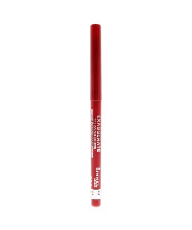Rimmel Exaggerate Lip Liner Red Diva 1 Count (Pack of 1) red