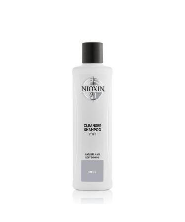 Nioxin System 1 Scalp Cleansing Shampoo with Peppermint Oil Shampoo 10.14 Fl Oz (Pack of 1)