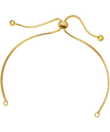 VILLCASE 4pcs Bracelet Chain Extenders Beaded Bracelets for Women Silver Bead Bracelet Slider Chain Bracelet Silicone Bracelet Adjustable Bracelets for Women Preserve Color Jewelry - Buy Online on GoSupps.com