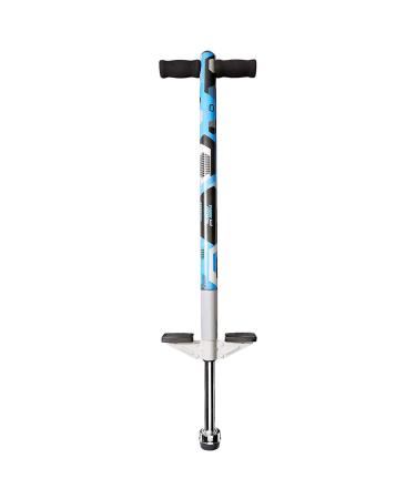 Think Gizmos Pogo Stick for Kids Ages 5 and Up & Between 40 to 80 Pounds - Master This Foam Covered Kids Pogo Stick for Beginners (Blue & Black)