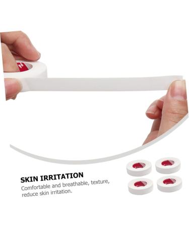 DOITOOL 6rolls Eyelash Tape Lash Extension Tape Lash Pads for Lash Extensions Make up Accessories Makeup Supplies Eyelash Beauty Tools Lifting Belt Miss Polyolefin Film White With Hole - Buy Online on GoSupps.com