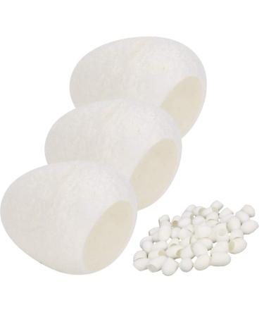 Silk Cocoons for Facial Care | Natural Blackhead Removal | Lightweight Skin Treatment - Buy Online on GoSupps.com