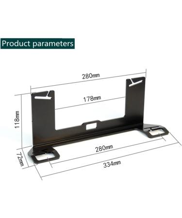 Universal Car Child Seat Restraint Anchor Mounting Kit for ISOFIX Latch Interface Bracket - Buy Online on GoSupps.com