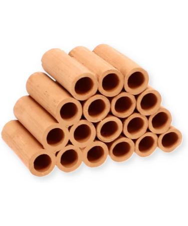 Garpet Aquarieendeko Pyramide 6er - Premium Shrimp Tube Aquarium Decoration Ceramic Terracotta Caves for Shrimp & Catfish - Buy Online on GoSupps.com