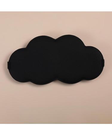 Cloud Eye Shield No.2 Black - Seamless Warm Double-Sided Breathable Eye Mask for Ultimate Comfort | International Shipping Available - Buy Online on GoSupps.com