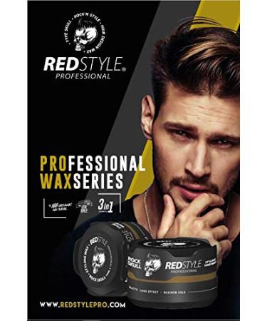 Redstyle Professional Hair Wax Styling - 2 x 150ml Gold Skull | Best International Hair Care Product - Buy Online on GoSupps.com