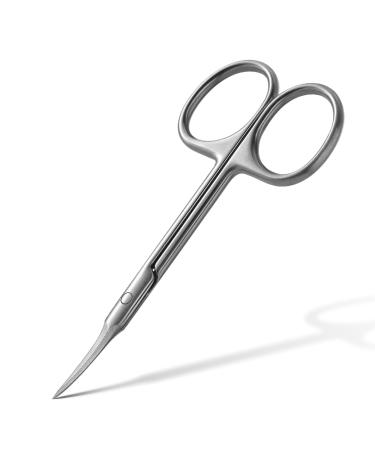 Bezox extra fine curved skin scissors super thin cheek for skin care professional manicure Small skin scissors stainless steel nail shave 1 pcs - Buy Online on GoSupps.com
