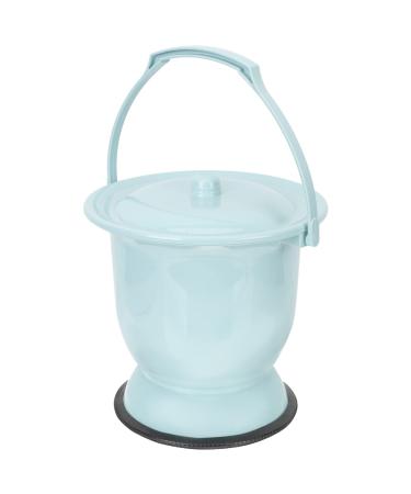 Chamber Pot Commode Bucket with Lid Bedside Commode Replacement Pail Bedpan Urine Pots Portable Toilet Potty Urinal Bucket for Seniors Kids