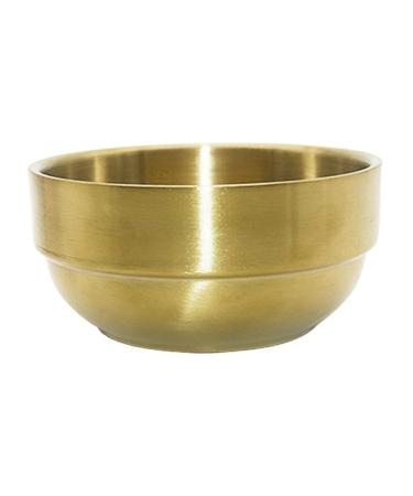 Angoily Stainless Steel Container 1 Piece 304 Shaving Cream Bowl Tool Man Marble Stainless Steel 304 Deep Bowl Shaving
