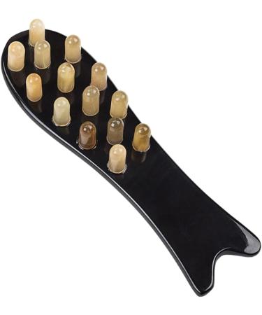 Healeeved 3-St Family Gifts: Natural Horn Hairbrush & Combs for Women | Scalp Massage & Hair Care - Buy Online on GoSupps.com
