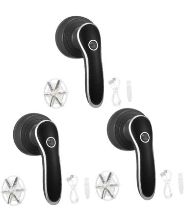 FRCOLOR Electric Lint Remover Set Rechargeable Fabric Shaver & Bobble Removal | 3 Sets for Effortless Pilling Trimming | International Shipping - Buy Online on GoSupps.com