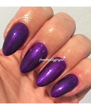 Bluesky GEL NAIL POLISH PURPLE GRAPE GUM PURPLE SHIMMER GRAPEVINE 80551 Nail Gel Polish UV LED Soak Off 10ml - Buy Online on GoSupps.com