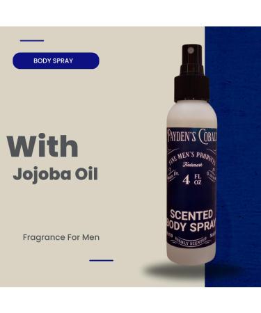 Payden's Cobalt Leather & Tea For Men Scented Body Spray 4 Oz (2 Pack) - Buy Online on GoSupps.com