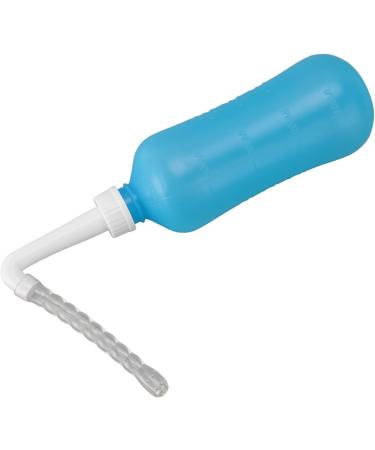 Nasal Rinsing Cleaner Efficient Easy Large Capacity Comfortable Sinus Rinsing Bottle for Sea Water (500ML Blue) - Buy Online on GoSupps.com