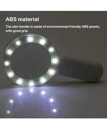 SUIOPPYUW Magnifier Convenient doublelayer nonslip luminous lens with thin handle magnifying glass for driving seniors - Buy Online on GoSupps.com