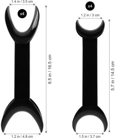 Healifty T-Shape Cheek Lip Retractor - 8pcs Dental Orthodontic Mouth Opener for Professional Use | International Shipping Available - Buy Online on GoSupps.com