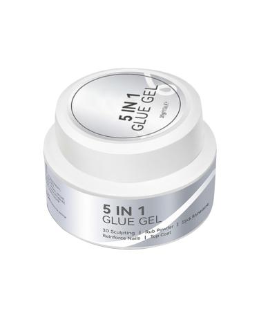 tulahkomen 3D Nail Gel - 30ml - Strong Nail Glue Shaping Gel - For Women and Beginners - For Salon and Studio Use - For Personal Manicures