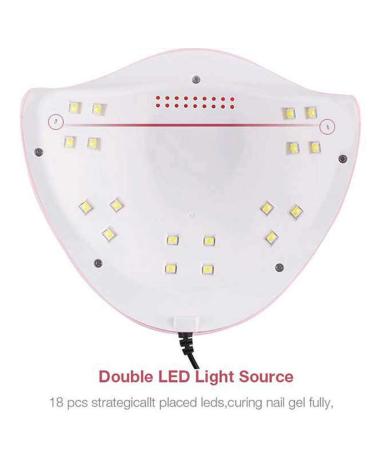 Yolispa Gel Nail Polish Lamp Starter Kit - 36W UV LED Nail Dryer & 15 Nail Art Brushes for Perfect Manicures | International Shipping Available - Buy Online on GoSupps.com