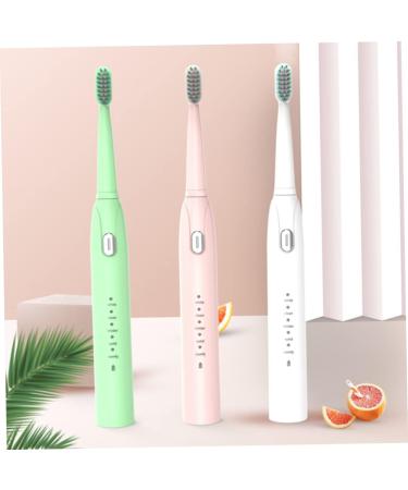 ULTECHNOVO Waterproof Electric Toothbrush Head for Adults - On-The-Go Travel Brush - Green - 1 Piece - Buy Online on GoSupps.com
