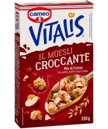  CAIYA Cameo Vitalis Mix Crunchy Muesli Oat Flakes Honey Dried Fruit Double Chocolate Fruit Mix 310g 4 Packs  - Buy Online on GoSupps.com