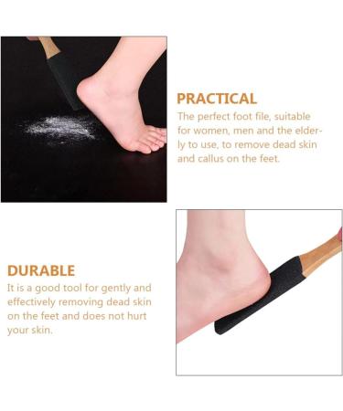 Lurrose Foot Pedicure File Pedicure Shaver Pedicure Foot File Foot Care Tool Foot Scrub Care Tool Foot Care Exfoliating Trimmer Foot Foot Exfoliating File Beech Frosted - Buy Online on GoSupps.com