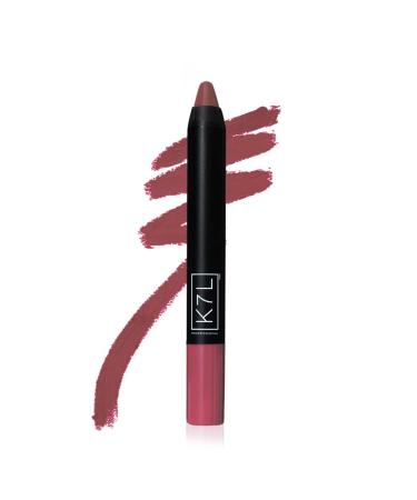 K7L Dark Purple Matte Lipstick Crayon - Retrogrape | Long-Lasting Formula - Buy Online on GoSupps.com