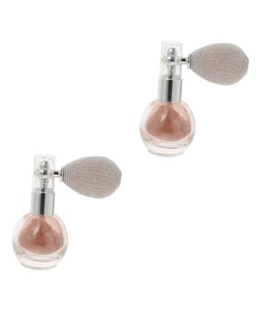 POPETPOP Glitter Highlighter Pens 2pcs Body Powder Spray Body Shimmer Spray Glitter Spray for Hair and Body Loose Powder Glitter Makeup Body Highlighter