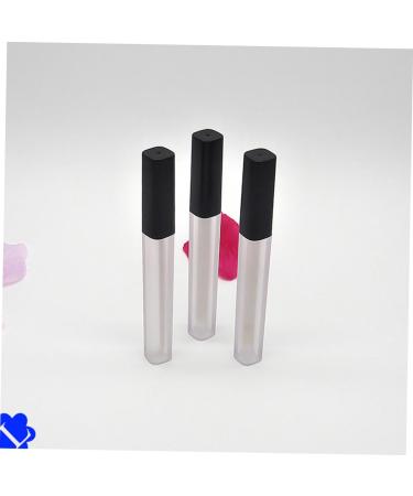 Buy Hemoton 10pcs Lip Gloss Tube Set - Empty Lip Tint & Balm Bottles for International Shipping - Stylish Silver & White Design - Buy Online on GoSupps.com