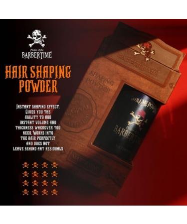 BARBERTIME Hair Styling Powder Wax - 20g | Mattifying Volume Dust for Strong Matte Hold - Buy Online on GoSupps.com