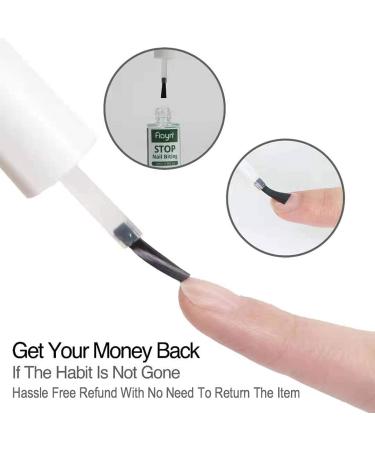 Fidyn No Bite Nail Polish - Nail Biting Treatment and Thumb Sucking Prevention - 10ml/0.34 fl. oz - Buy Online on GoSupps.com