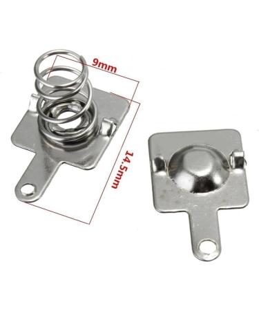 10 Pairs Replacement Metal Battery Spring Contact Plates for AA/AAA - Positive & Negative Contacts | International Shipping - Buy Online on GoSupps.com