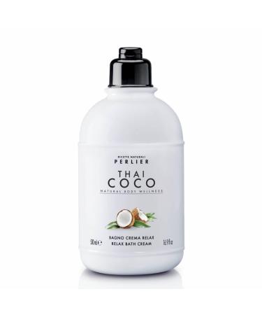 Perlier Relaxing Thai Coconut Bath Cream Moisturizing and enveloping with coconut oil helps to make skin soft and fragrant provides relaxation and well-being 250 ml