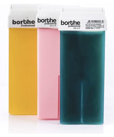 Kozmar Roll on Wax Cartridge - Hair Removal | Wax Cartridge | Wax Roll on | Depilatory Wax | Pack of 6 Refill x 100ml | Wax Cartridge Roller for Legs and Arms | For Sensitive Skin | Azulen - Buy Online on GoSupps.com