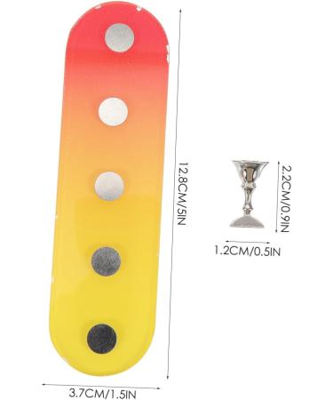 COLLBATH 1 Set Nail Practice Holder Nail Art Creative Nail Holders Training Nail Stands Nail Display for Nail Painting Magnetic Nail Display Creative Nail Racks Convenient Nail Stands - Buy Online on GoSupps.com