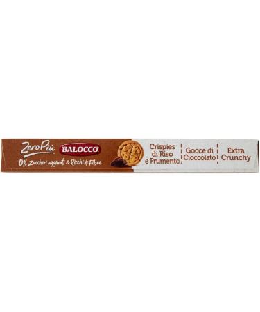  Balocco Balocco Zeroplus Chocolate Drop Biscuits 210g - Buy Online on GoSupps.com