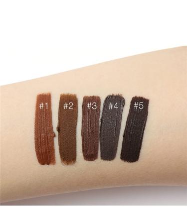FOCALLURE Waterproof Eyebrow Cream Gel in Ash Brown | Long Lasting High-Pigment Formula with Brush | Define & Enhance Natural Brows - Buy Online on GoSupps.com