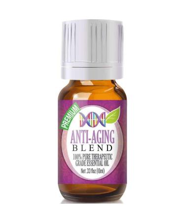 Healing Solutions Anti-Aging Blend Essential Oil - 100% Pure Therapeutic Grade 10ml