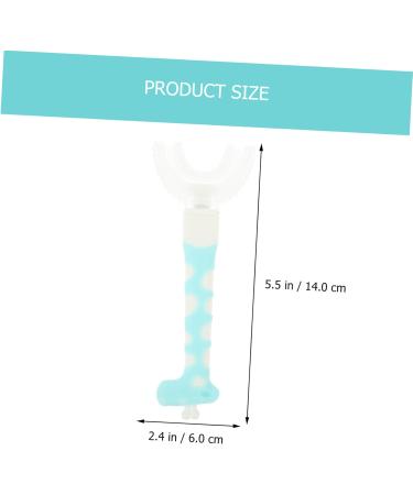 Gatuida 9 STK Children's U-Shaped Toothbrush Set | Travel-Friendly Tooth Cleaning Tools for Kids - Buy Online on GoSupps.com