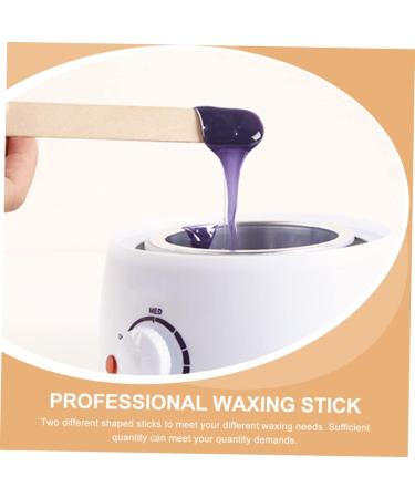 Beaupretty 400 PC Waxed Wooden Sticks - Wax Applicator Spatula for Makeup & Home Accessories - Buy Online on GoSupps.com