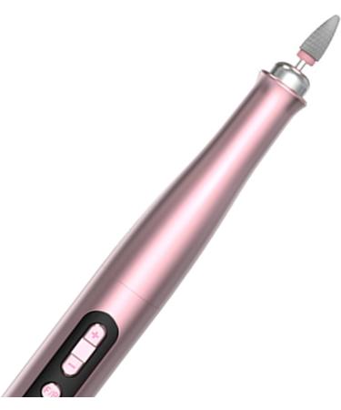 Milageto Nail Sander Nail File Lightweight for Acrylic Gel Nails Polish Portable Professional for Trimming Grinding Manicure Polishing Pink - Buy Online on GoSupps.com